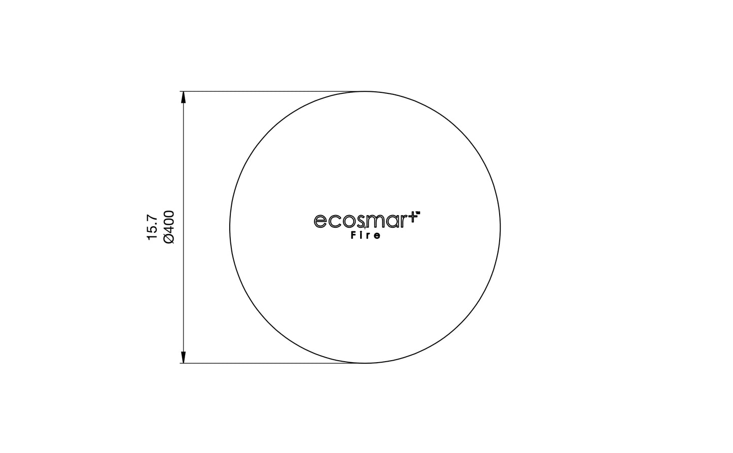 EcoSmart Fire - AB8 Burner Cover