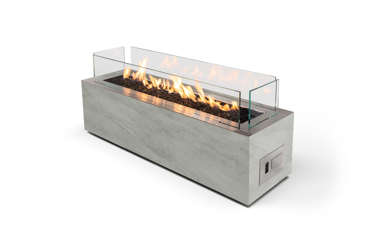 Glaxy Kreta Outdoor Gas Fireplace Firebox