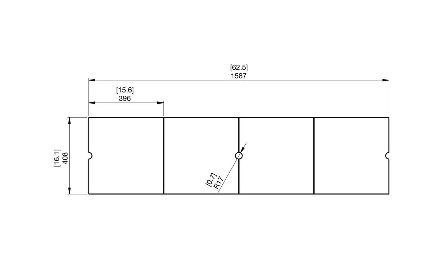 EcoSmart Fire - L65 Cover Plate