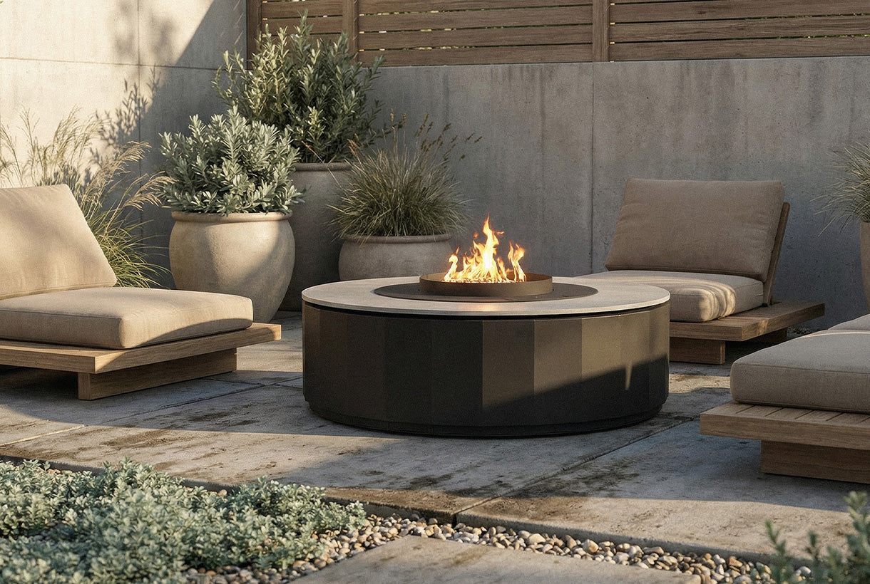 Planika Comet Bioethanol Fire Table Daze