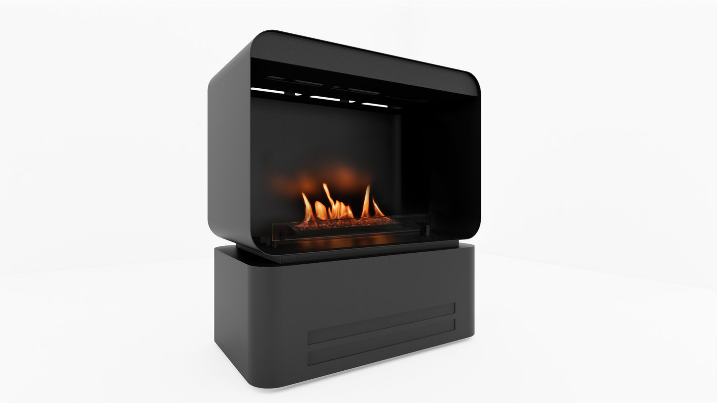 Planika - Free standing fireplace - Retro 500
