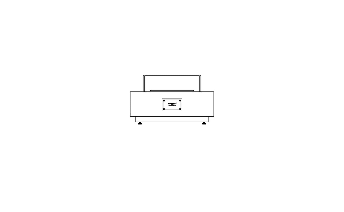 EcoSmart Fire - Manhattan 50 - Gas Fire Pit Table - Graphite