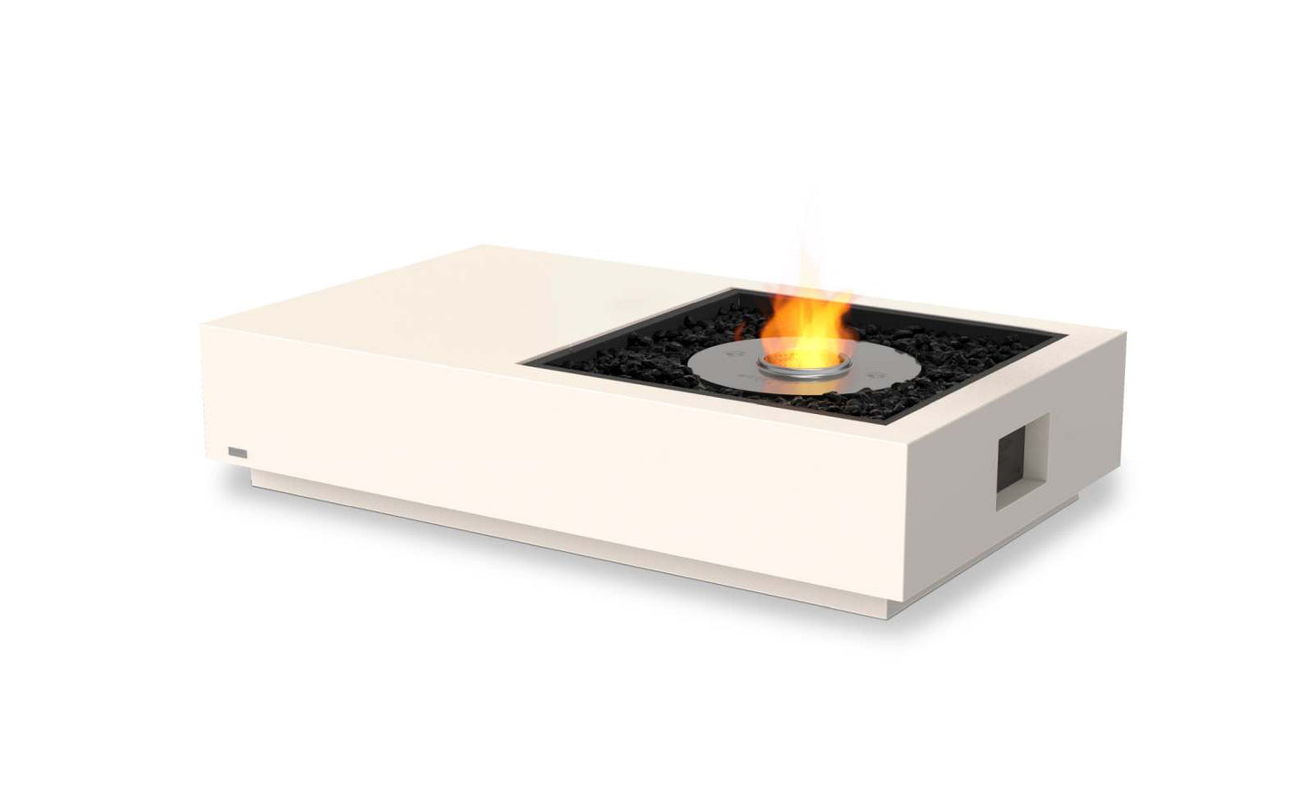 EcoSmart Fire - Manhattan 50 - Gas Fire Pit Table - Bone