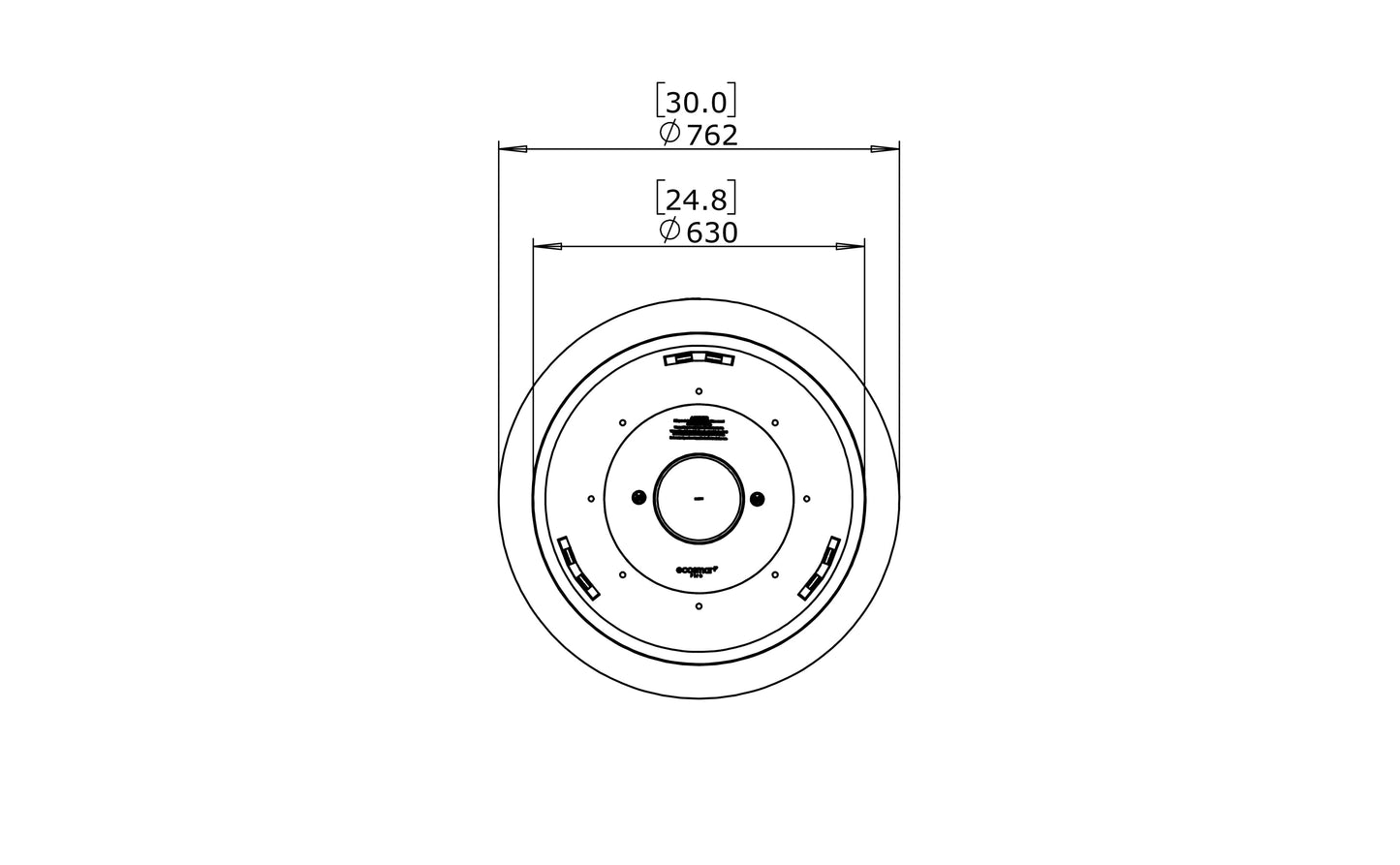 EcoSmart Fire - Pod 30 - Gas Fire Pit Bowl - Natural