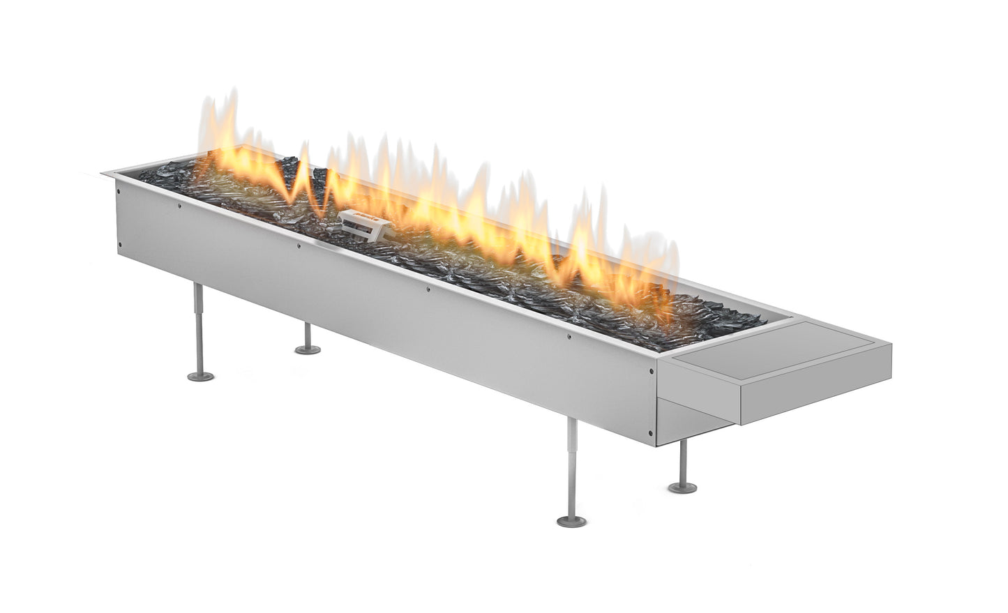Galio Insert Manual Outdoor Gas Fireplace Linear Insert