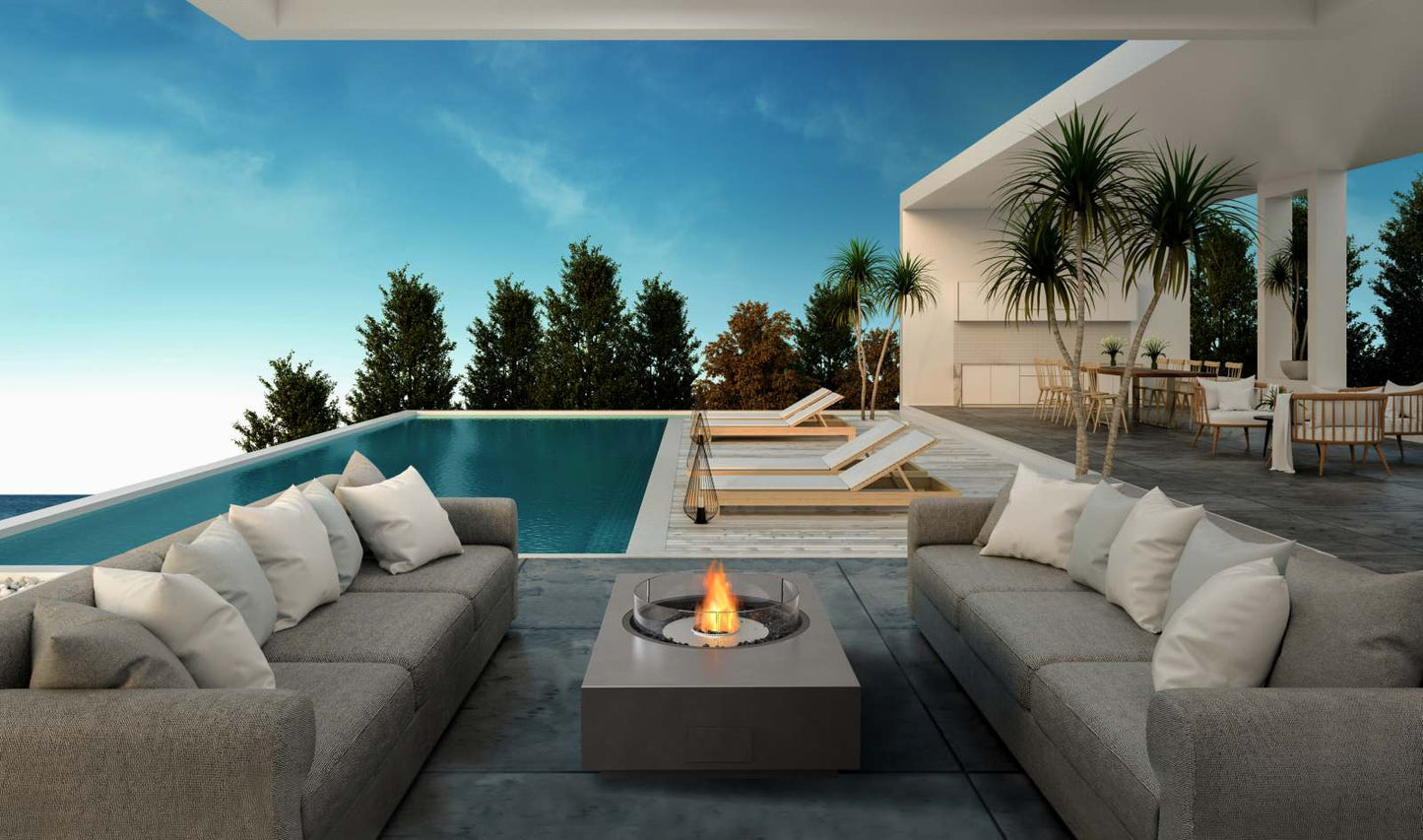 EcoSmart Fire - Martini 50 - Gas Fire Pit Table - Natural