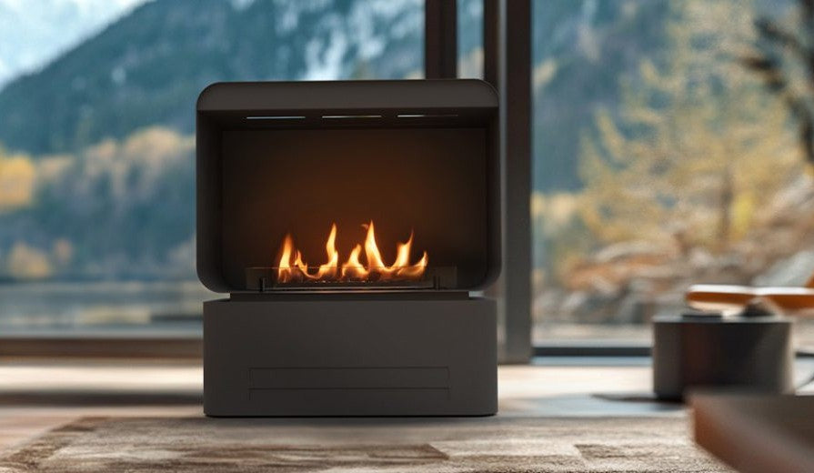 Planika - Free standing fireplace - Retro 500