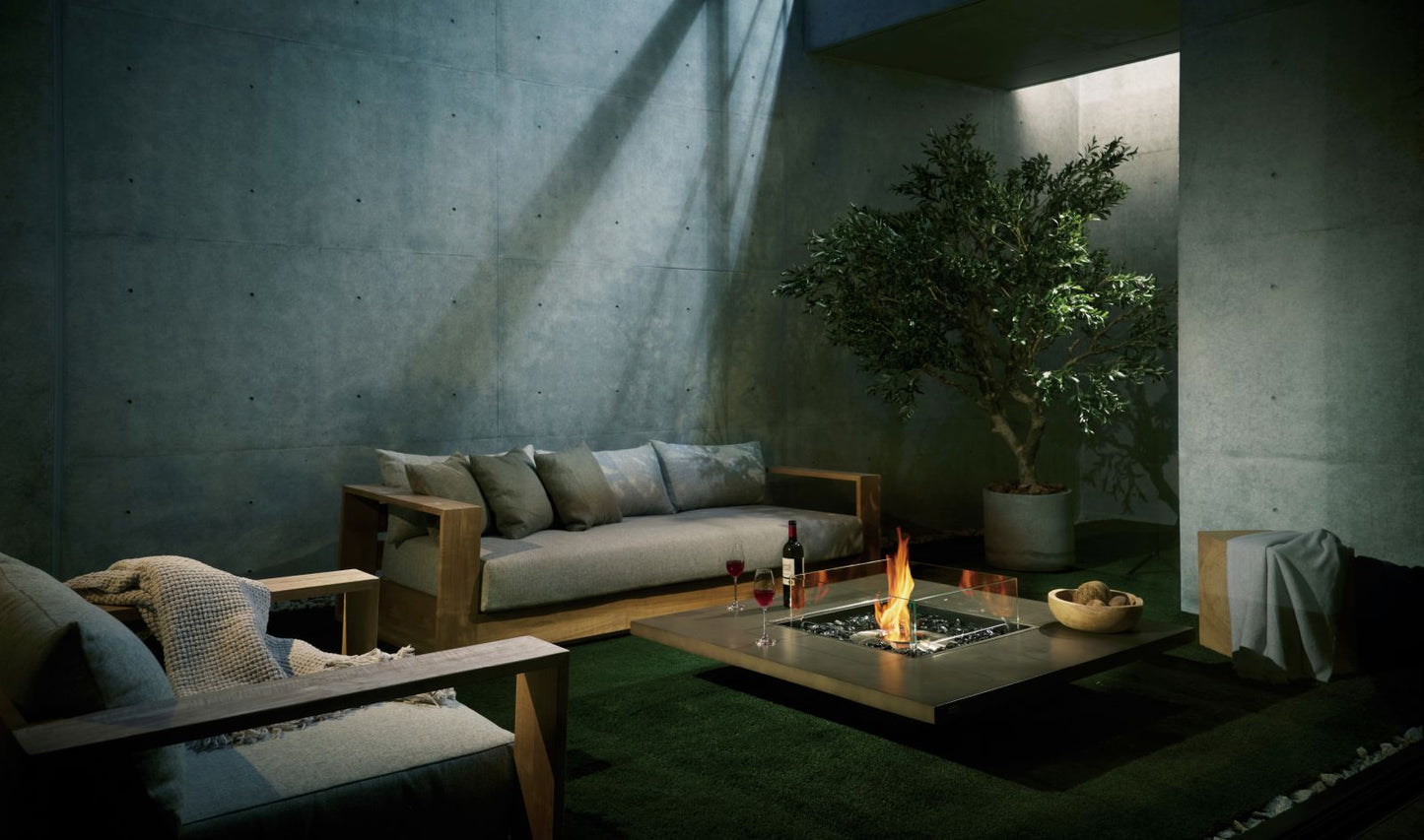 EcoSmart Fire - Vertigo 50 - Fire Pit Table - Graphite