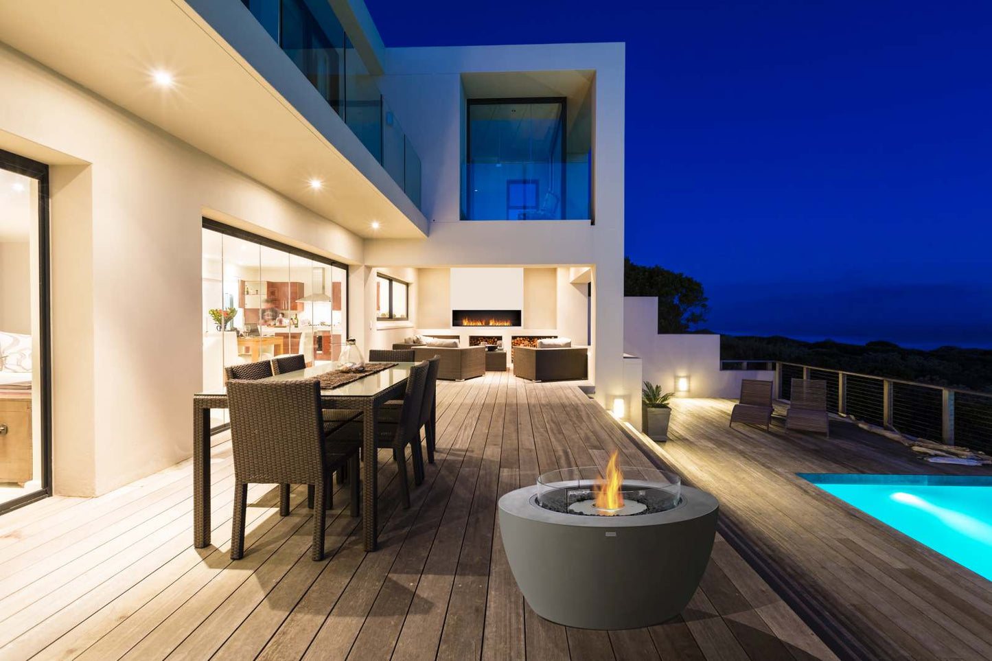 EcoSmart Fire - Pod 40 - Gas Fire Pit Bowl - Natural