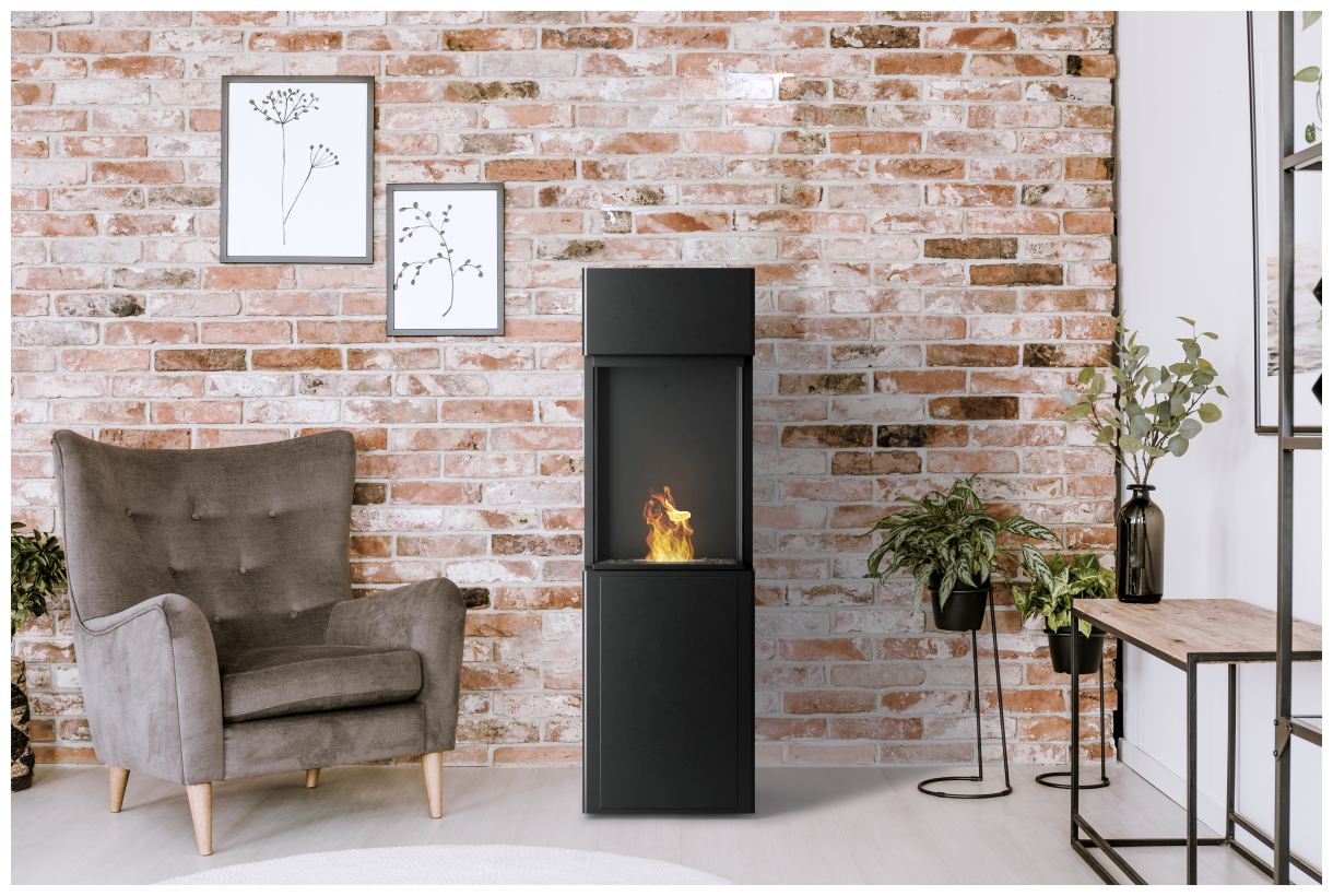 Planika - Free standing fireplace - ARCTICON