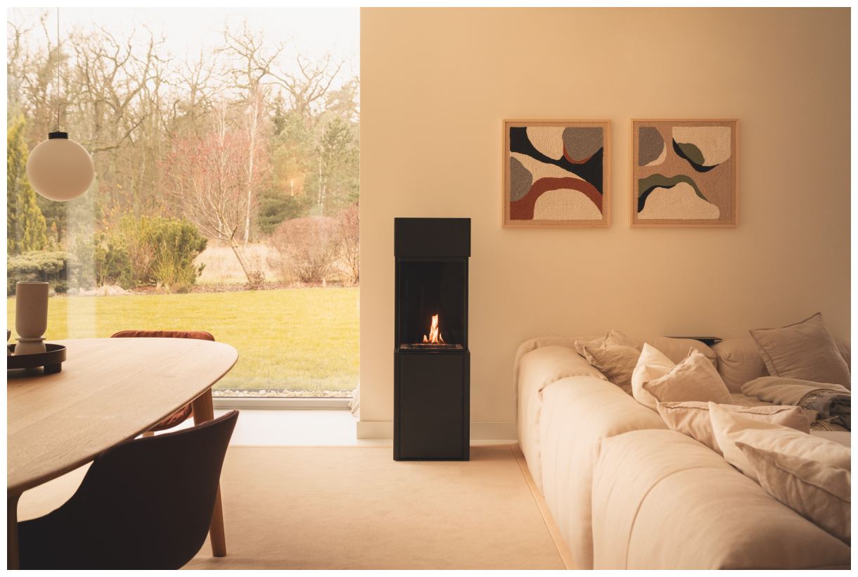 Planika - Free standing fireplace - ARCTICON - Always in stock