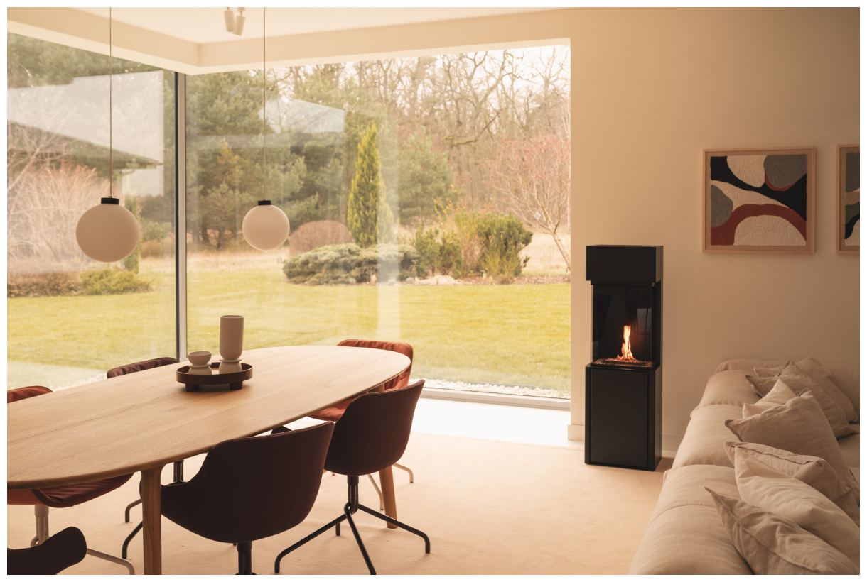 Planika - Free standing fireplace - ARCTICON - Always in stock