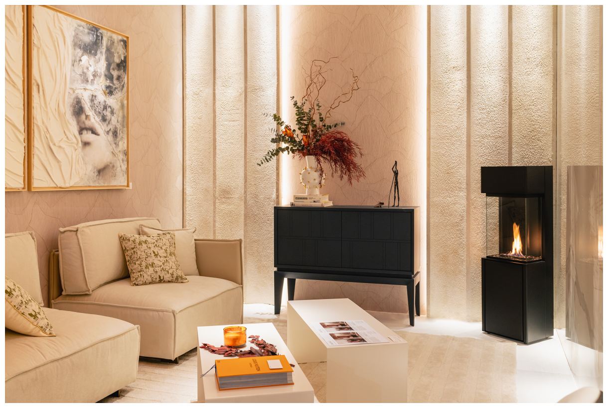 Planika - Free standing fireplace - ARCTICON - Always in stock