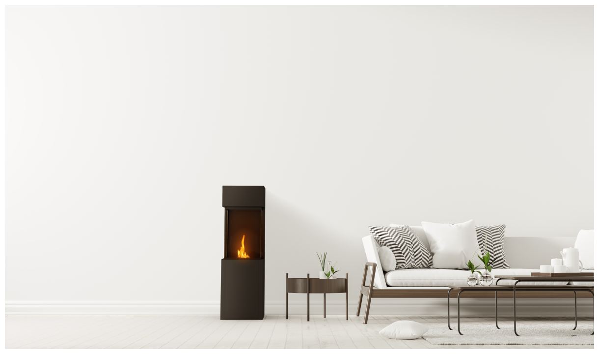 Planika - Free standing fireplace - ARCTICON - Always in stock