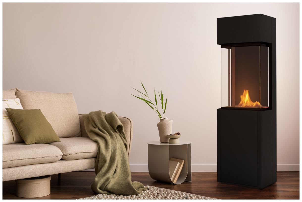 Planika - Free standing fireplace - ARCTICON