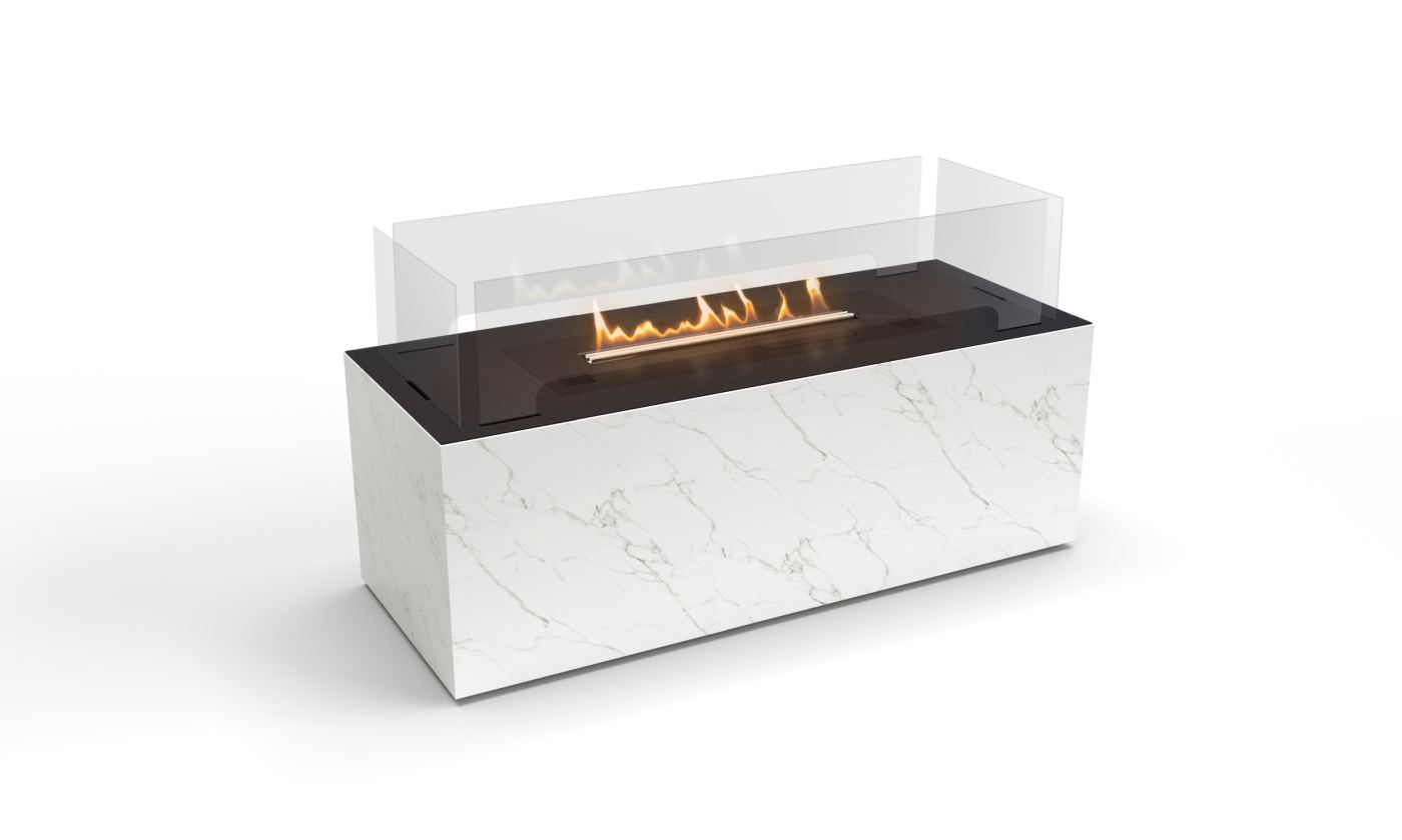 Planika - Free standing fireplace - BOX DAZE WITH PRIME FIRE 2.0 700