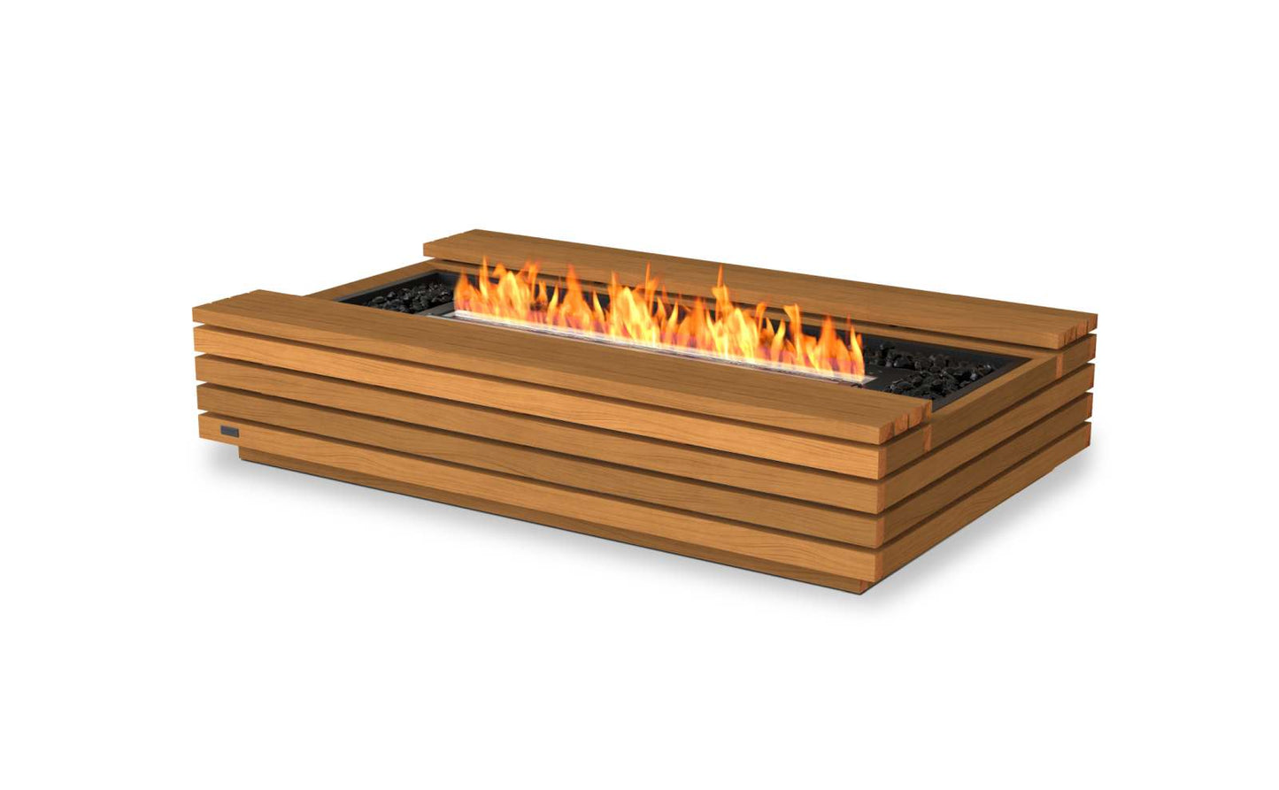 EcoSmart Fire - Cosmo 50 - Fire Pit Table - Teak