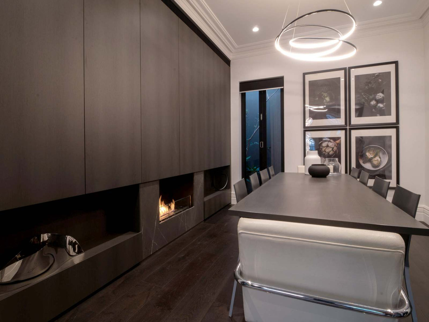 EcoSmart - Flex Fireplace 32SS - Single Sided - Black