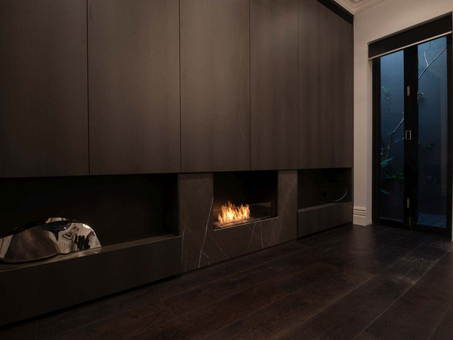 EcoSmart - Flex Fireplace 32SS - Single Sided - Black
