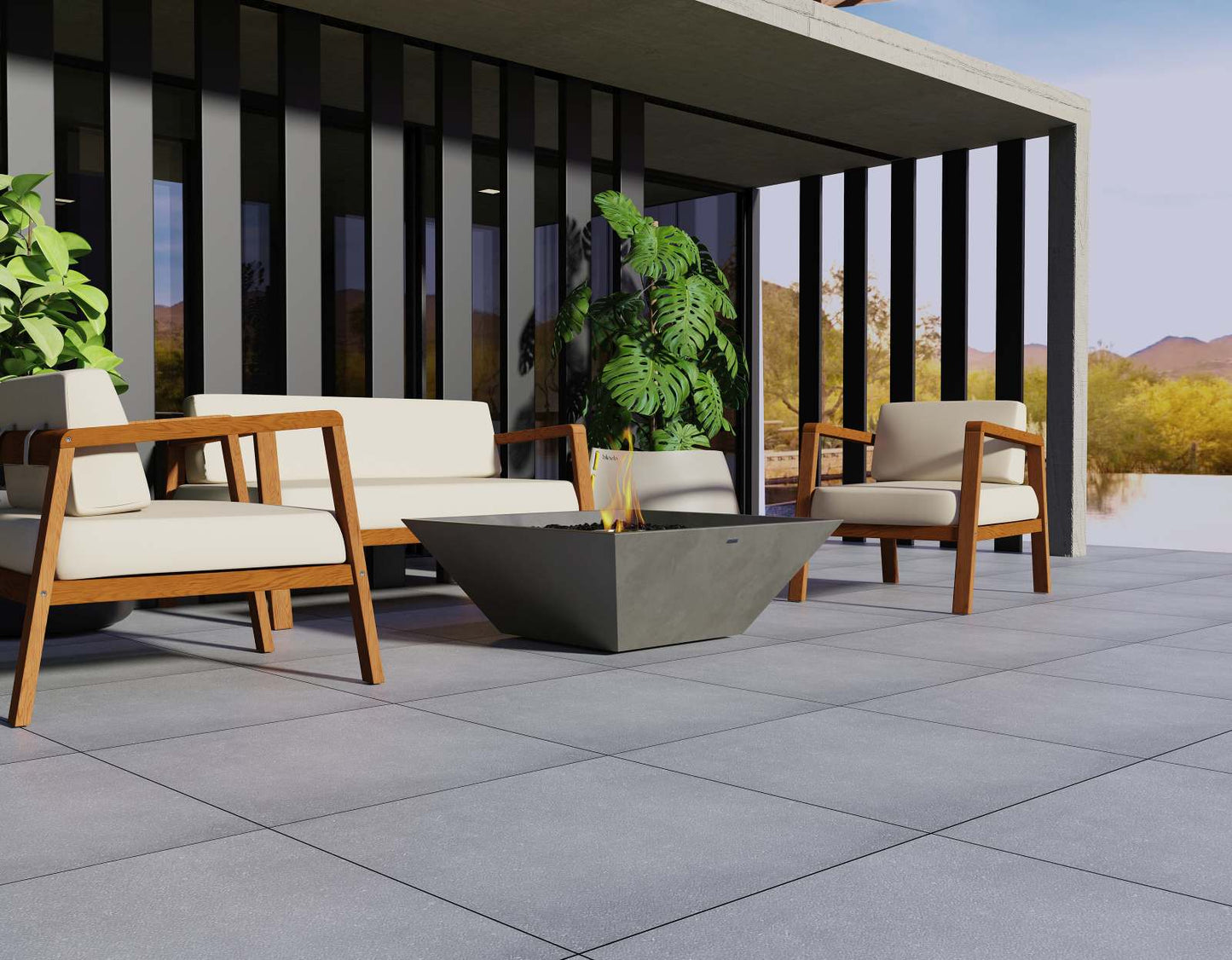 EcoSmart Fire - Nova 850 - Fire Pit Bowl - Graphite