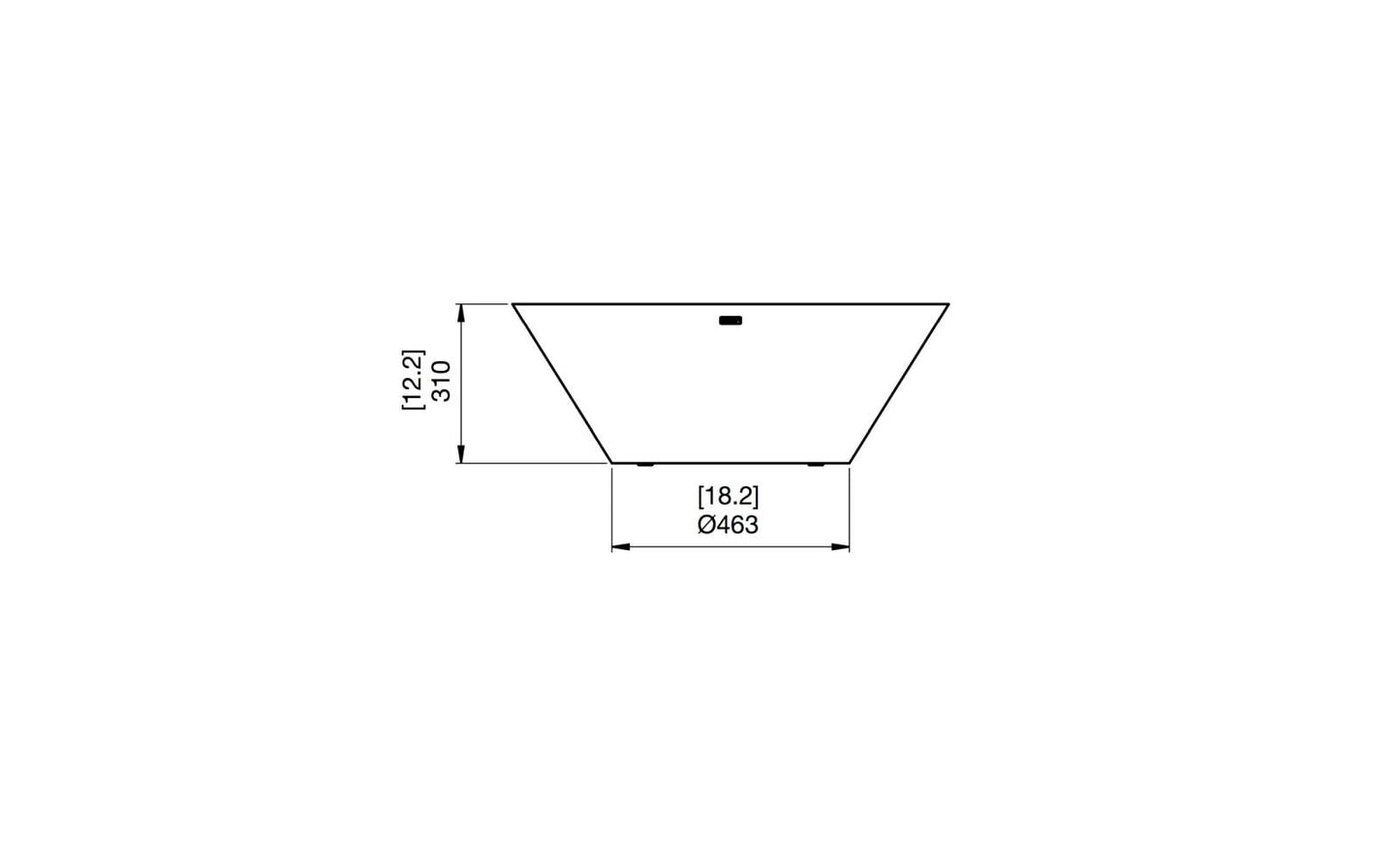 EcoSmart Fire - Nova 850 - Fire Pit Bowl - Graphite