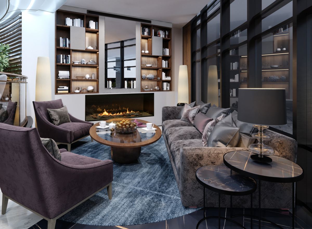 Planika - Insert fireplace - PANORAMA 1200 SS