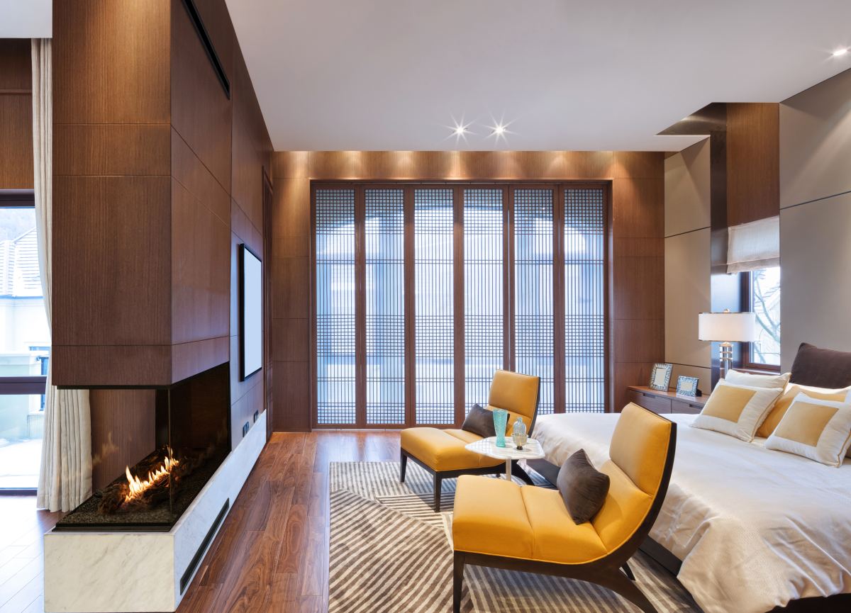 Planika - Insert fireplace - PANORAMA 1200 RD