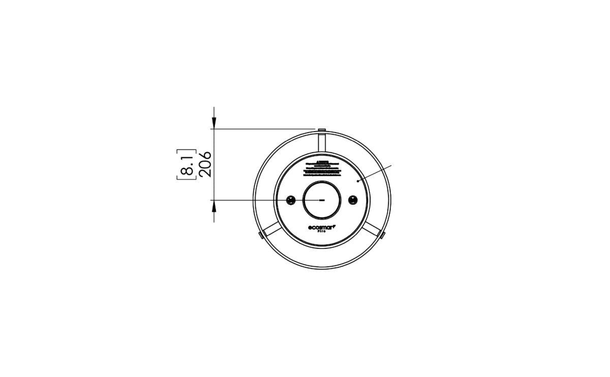 EcoSmart Fire - Free standing - Pillar 3T