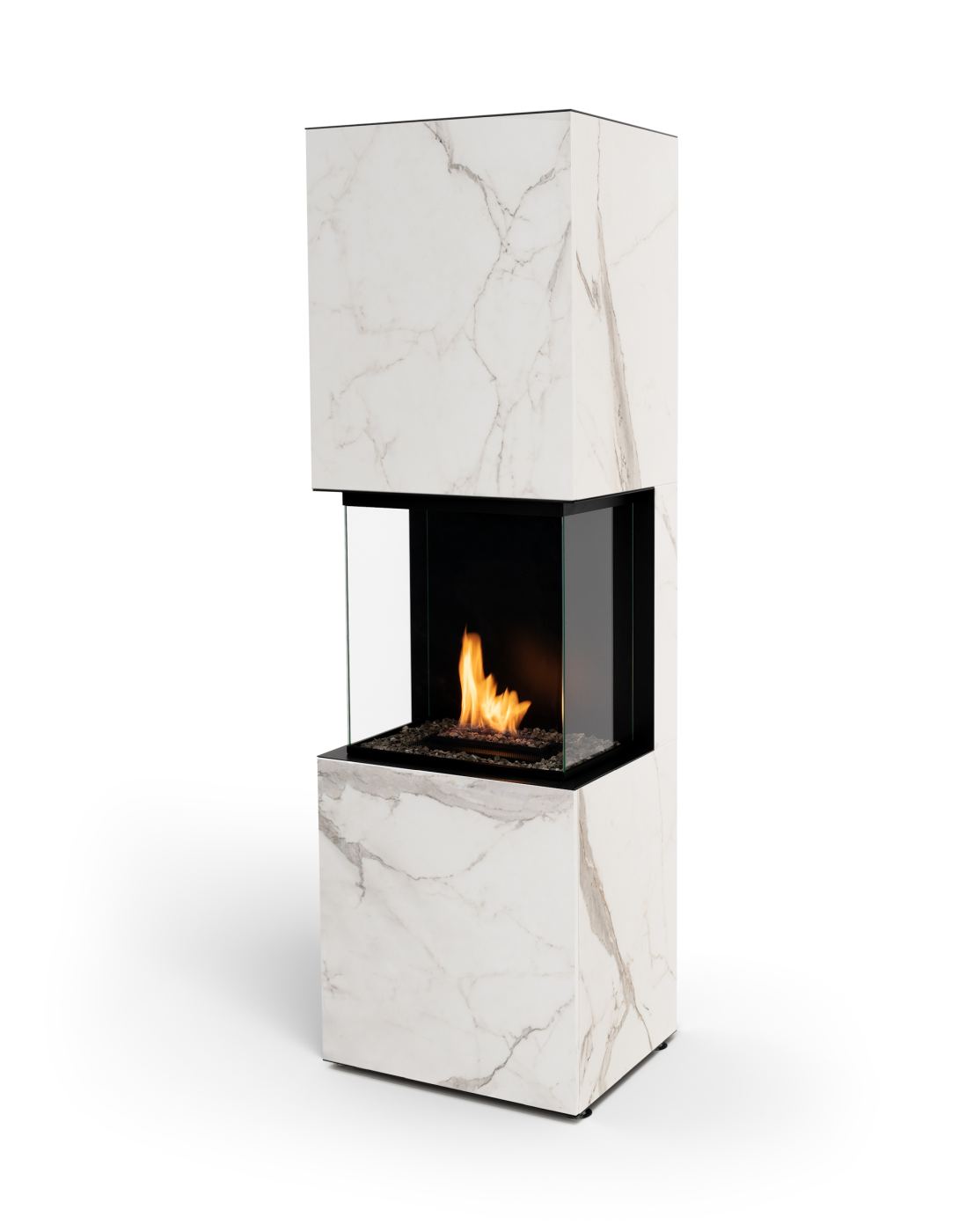 Planika - Free standing fireplace - ROCK DAZE