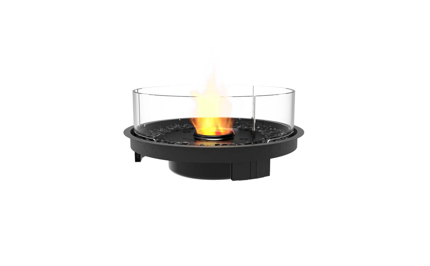 EcoSmart Fire - Round 20 - Fireplace Insert - Black
