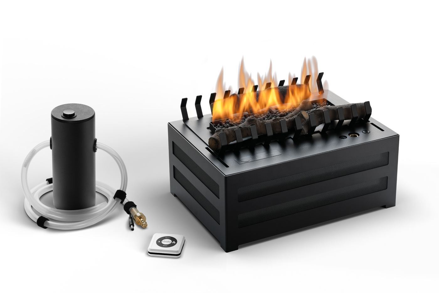 Planika - Free standing fireplace - SENSO BASKET