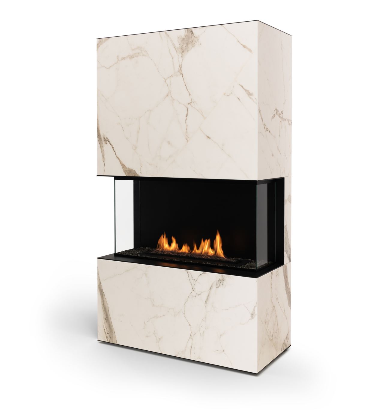 Planika - Free standing fireplace - STONE DAZE