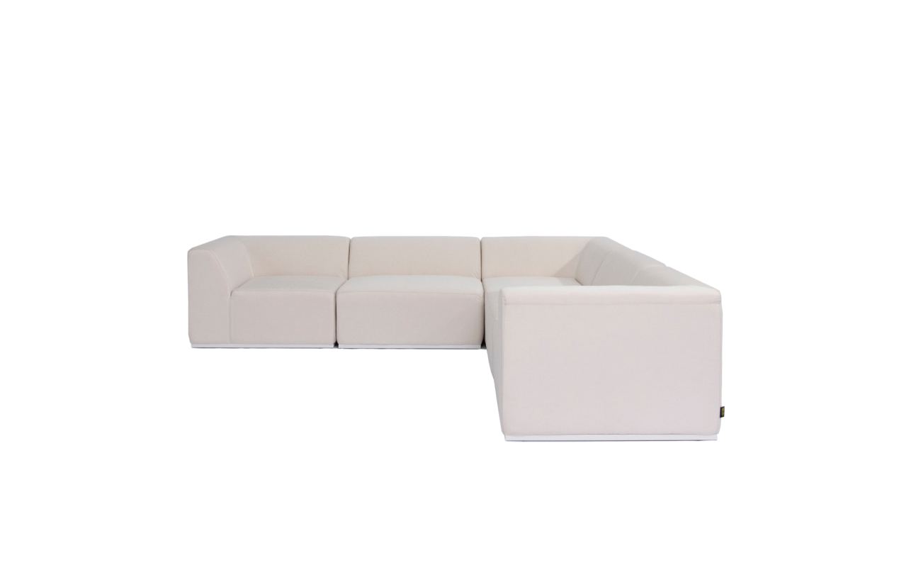 Relax Modular 5 L-Sectional - Indoor and Outdoor Modular Sofa