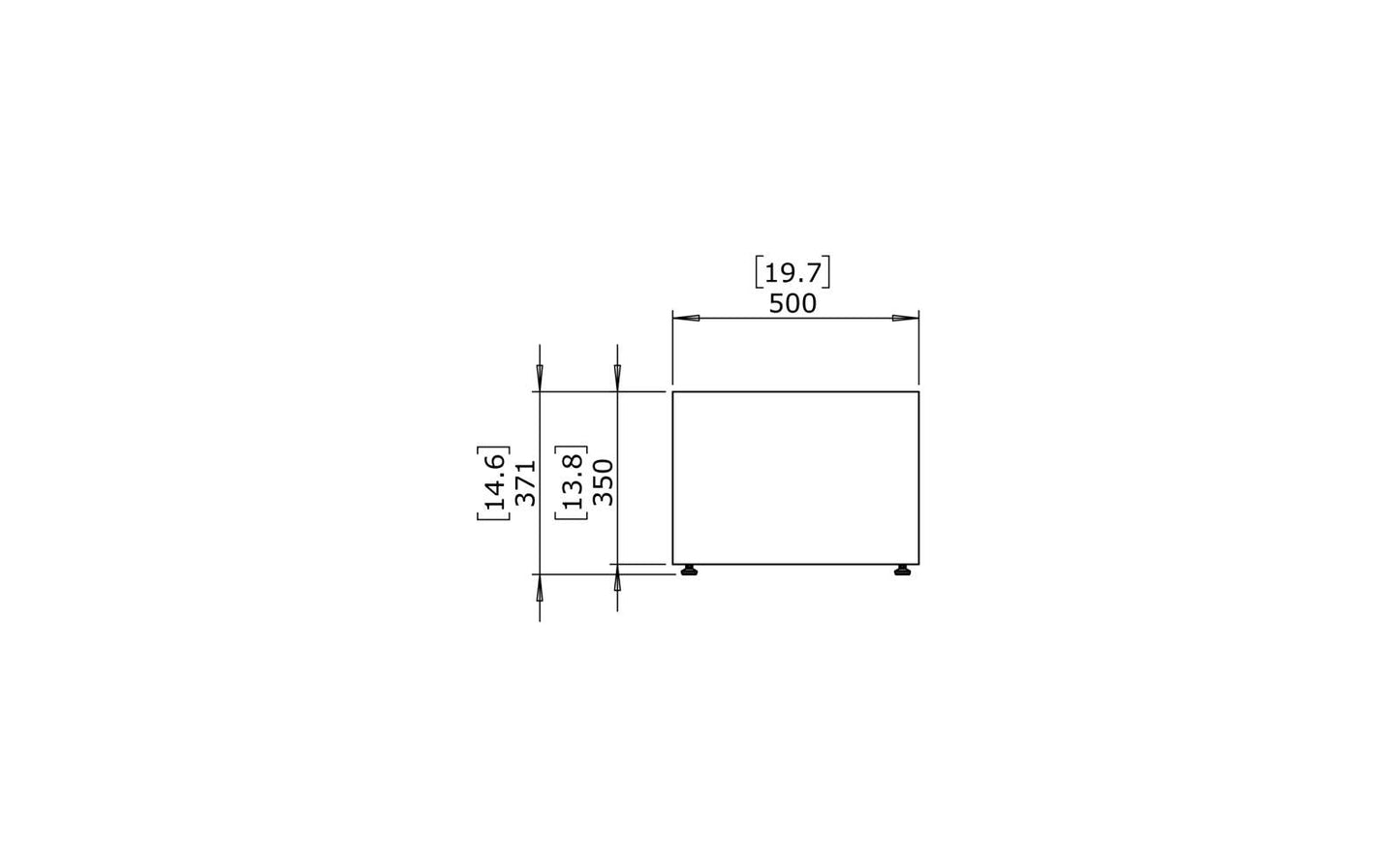 Blinde Design - Bloc L3 - Coffee Table - Natural