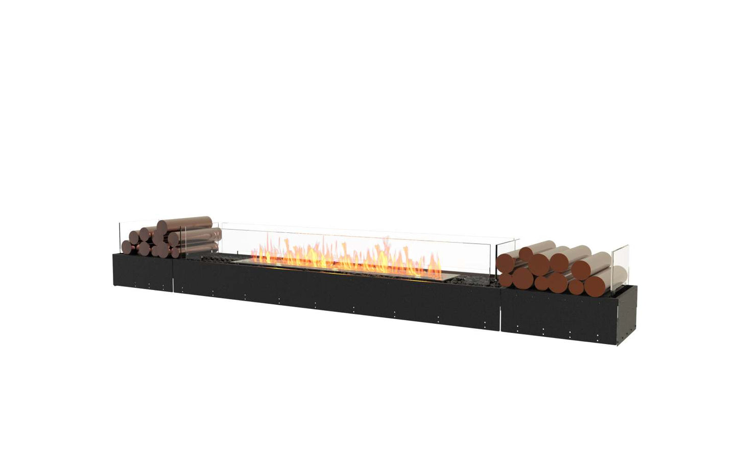 EcoSmart - Flex Fireplace 104BN.BX2 - Bench - Black