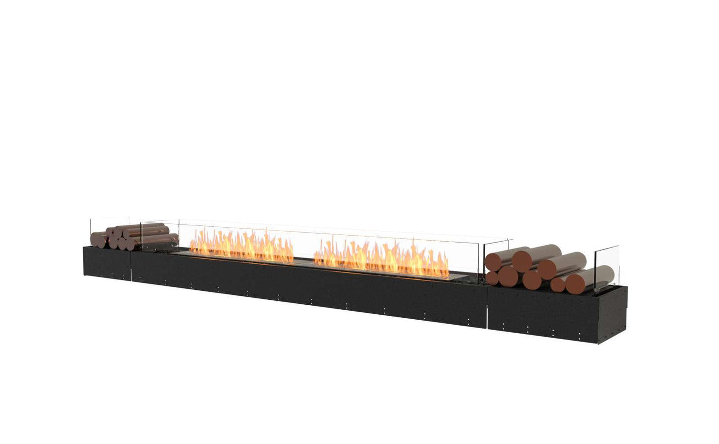 EcoSmart - Flex Fireplace 122BN.BX2 - Bench - Black