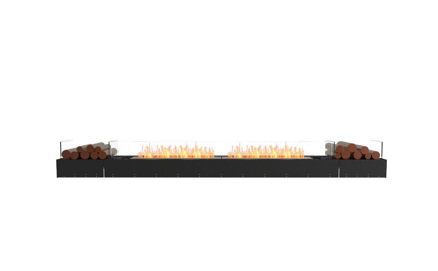 EcoSmart - Flex Fireplace 122BN.BX2 - Bench - Black