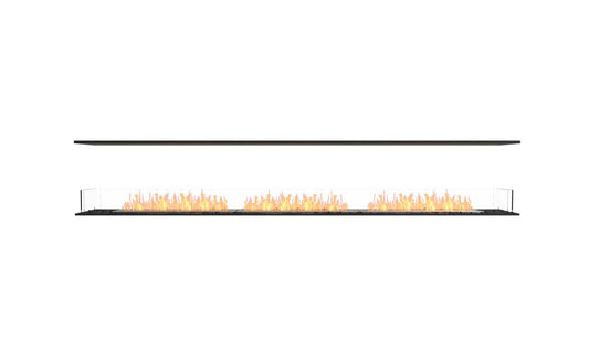 EcoSmart - Flex Fireplace 122IL - Island - Black