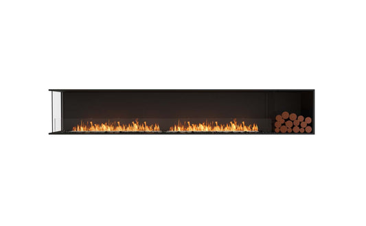 EcoSmart - Flex Fireplace 122LC.BXR - Left Corner - Black