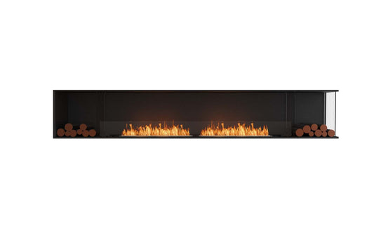 EcoSmart - Flex Fireplace 122RC.BX2 - Right Corner - Black