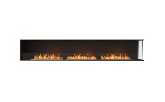 EcoSmart - Flex Fireplace 122RC - Right Corner - Black