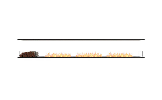 EcoSmart - Flex Fireplace 140IL.BX1 - Island - Black