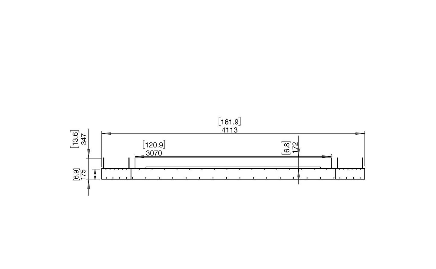 EcoSmart - Flex Fireplace 158BN.BX2 - Bench - Black