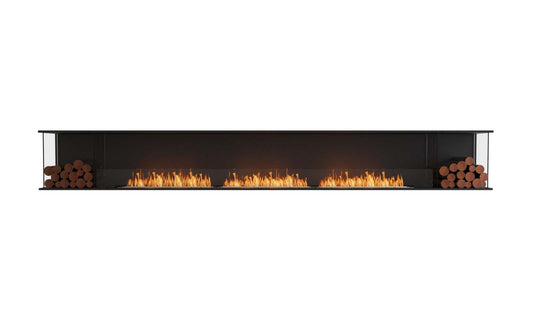 EcoSmart - Flex Fireplace 158BY.BX2 - Bay - Black