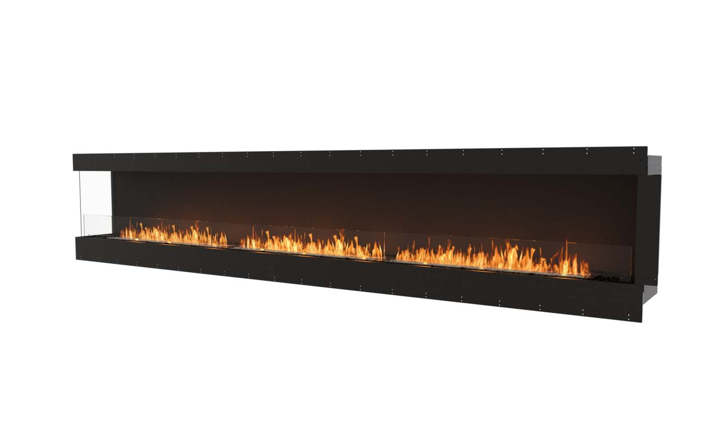 EcoSmart - Flex Fireplace 158LC - Left Corner - Black