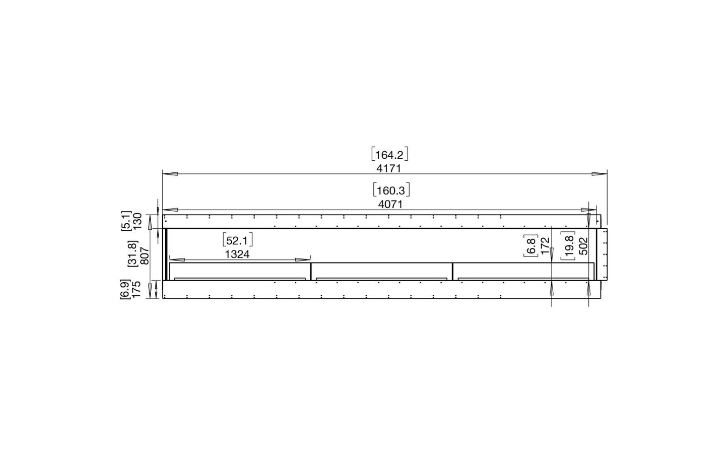 EcoSmart - Flex Fireplace 158LC - Left Corner - Black
