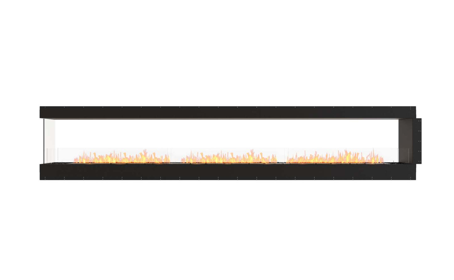 EcoSmart - Flex Fireplace 158PN - Peninsula - Black