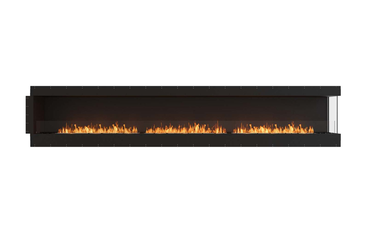 EcoSmart - Flex Fireplace 158RC - Right Corner - Black