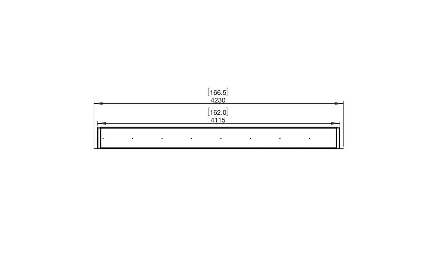 EcoSmart - Flex Fireplace 158SS - Single Sided - Black