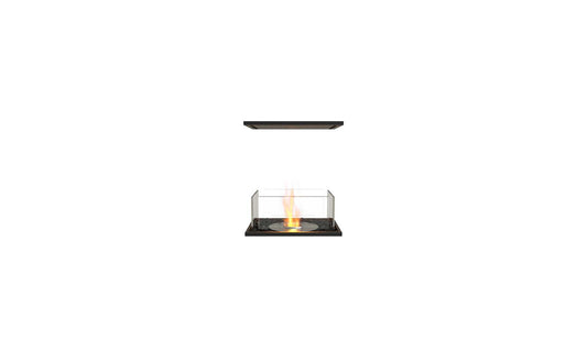 EcoSmart - Flex Fireplace 18IL - Island - Black
